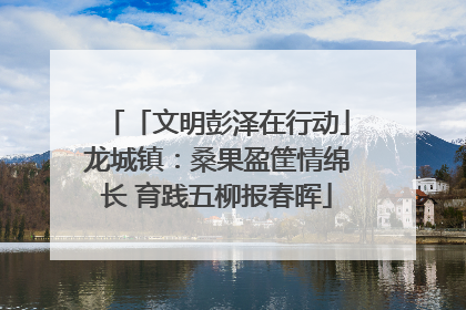 「文明彭泽在行动」龙城镇：桑果盈筐情绵长 育践五柳报春晖