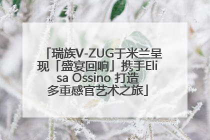 瑞族V-ZUG于米兰呈现「盛宴回响」携手Elisa Ossino 打造多重感官艺术之旅