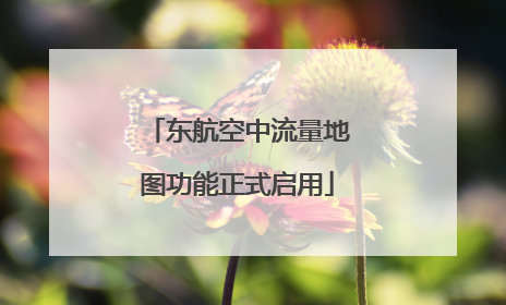 东航空中流量地图功能正式启用