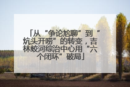 从“争论尬聊”到“炕头开唠”的转变，吉林蛟河综治中心用“六个闭环”破局