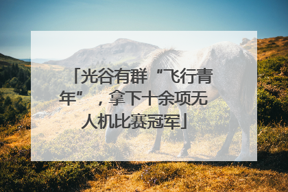 光谷有群“飞行青年”，拿下十余项无人机比赛冠军