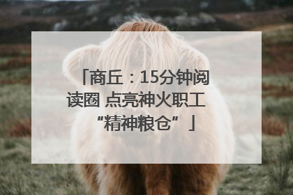商丘：15分钟阅读圈 点亮神火职工“精神粮仓”