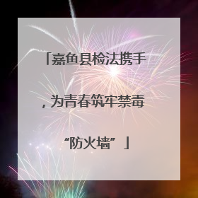嘉鱼县检法携手，为青春筑牢禁毒“防火墙”
