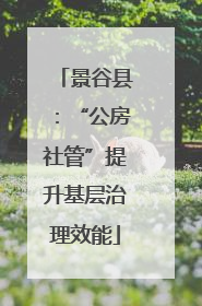 景谷县：“公房社管”提升基层治理效能