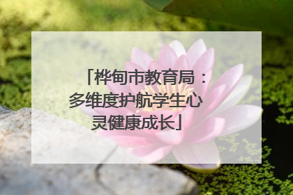 桦甸市教育局：多维度护航学生心灵健康成长