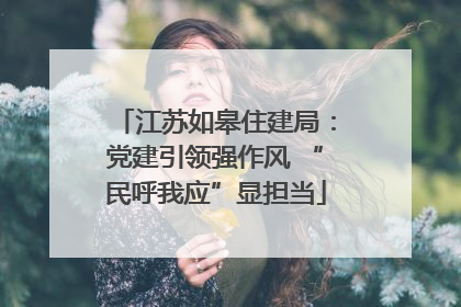 江苏如皋住建局：党建引领强作风 “民呼我应”显担当