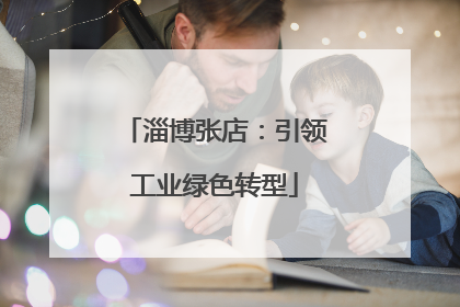 淄博张店：引领工业绿色转型