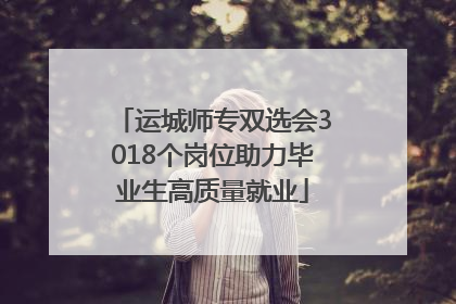 运城师专双选会3018个岗位助力毕业生高质量就业