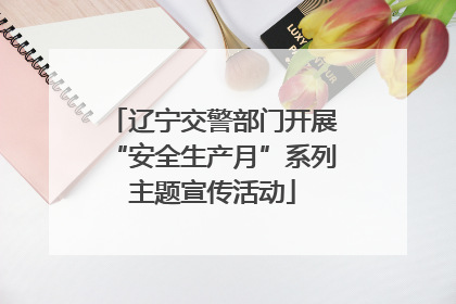 辽宁交警部门开展“安全生产月”系列主题宣传活动