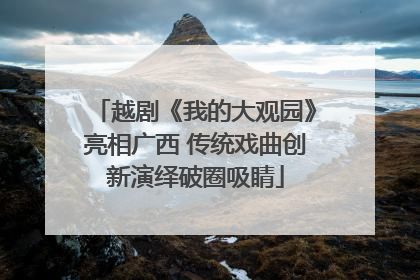 越剧《我的大观园》亮相广西 传统戏曲创新演绎破圈吸睛