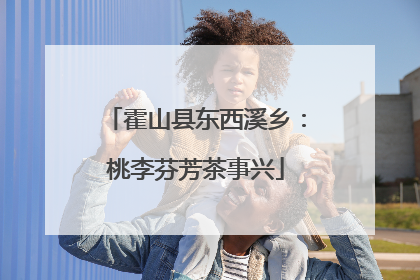 霍山县东西溪乡：桃李芬芳茶事兴