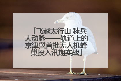飞越太行山 秣兵大动脉——轨道上的京津冀首批无人机蜂巢投入汛期实战