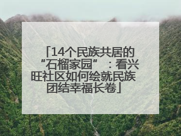 14个民族共居的“石榴家园”：看兴旺社区如何绘就民族团结幸福长卷