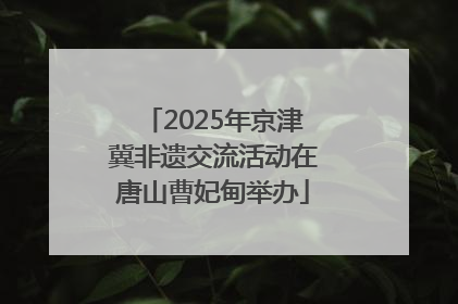 2025年京津冀非遗交流活动在唐山曹妃甸举办