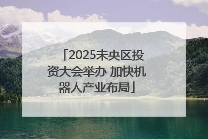 2025未央区投资大会举办 加快机器人产业布局