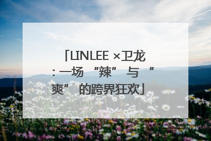 LINLEE ×卫龙：一场 “辣” 与 “爽” 的跨界狂欢